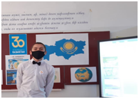 " Мен-ҚР азаматымын!" тақырыбында Тәуелсіздіктің 30 жылдығына арналған ойын-сабақ
