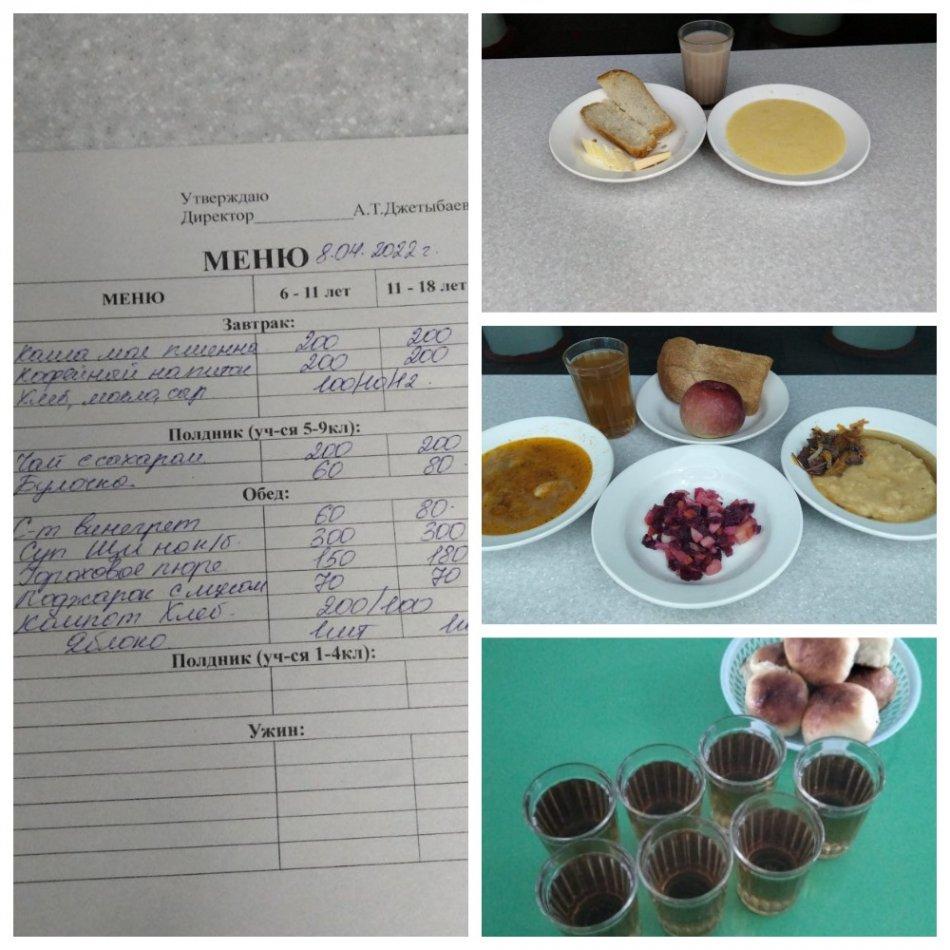 08.04.2022 жылға ас мәзірі. Меню на 08.04.2022 года