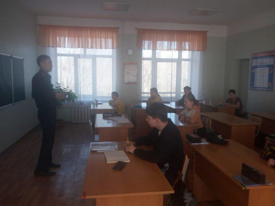 Беседа с учащимися на тему  «Профилактика правонарушений среди подростков»
