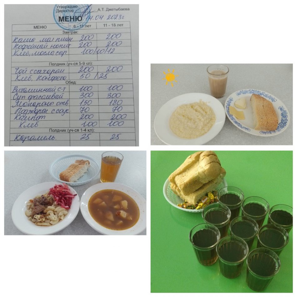 Ас мәзірі 14.04.2023